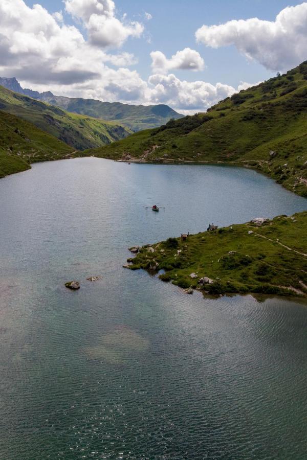 Hotel Berghaus Sulzfluh Sankt Antönien Exteriér fotografie