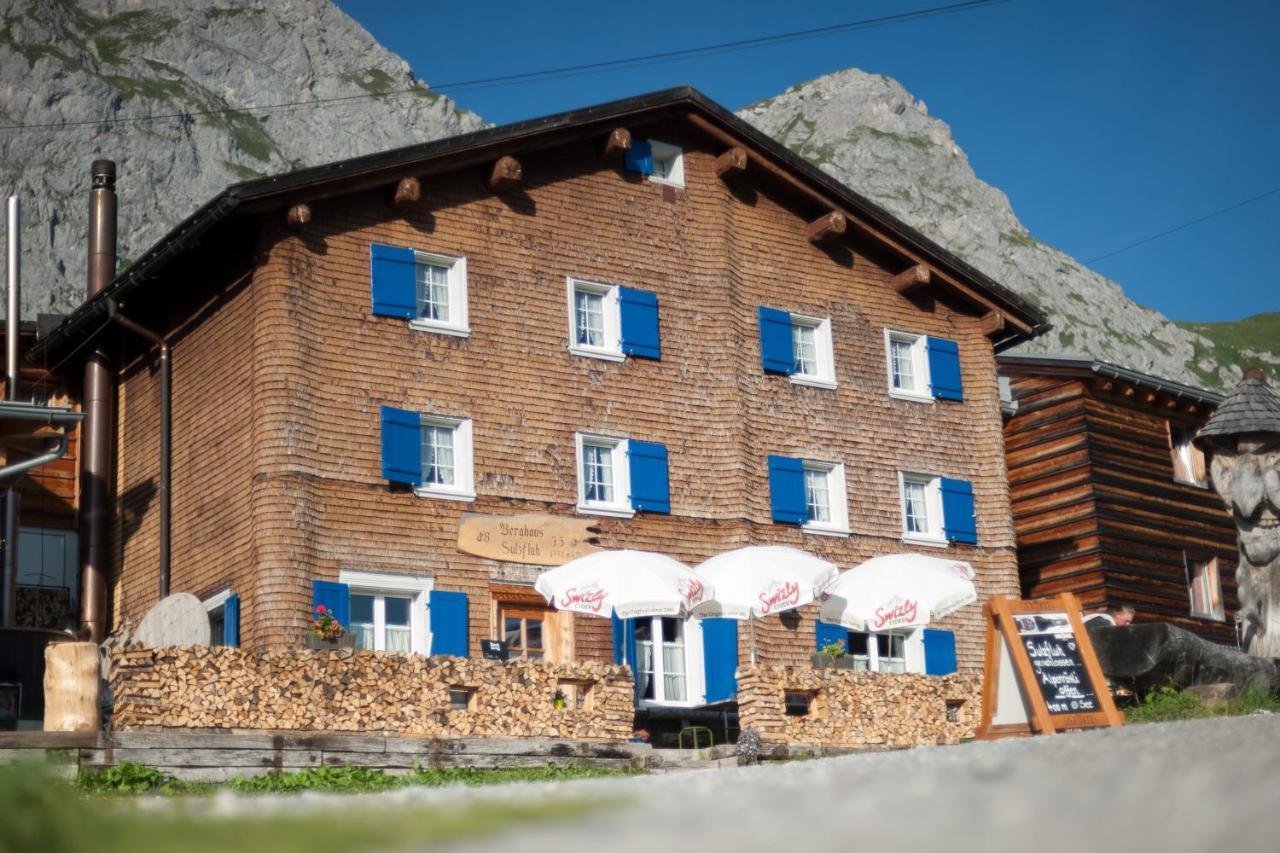 Hotel Berghaus Sulzfluh Sankt Antönien Exteriér fotografie