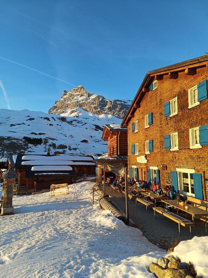 Hotel Berghaus Sulzfluh Sankt Antönien Exteriér fotografie
